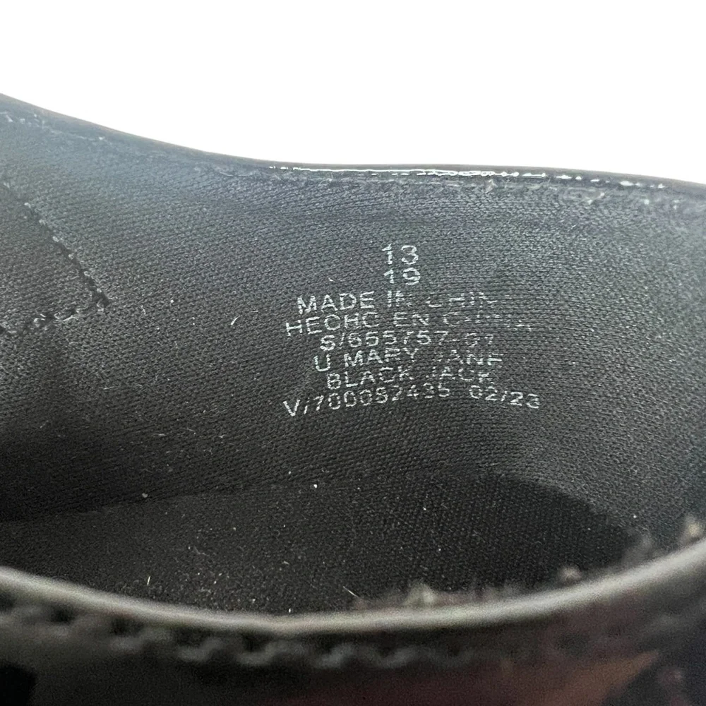 Old Navy Girl's ‎ Mary Jane Shoes Girls Size 13 Black 90s Classic